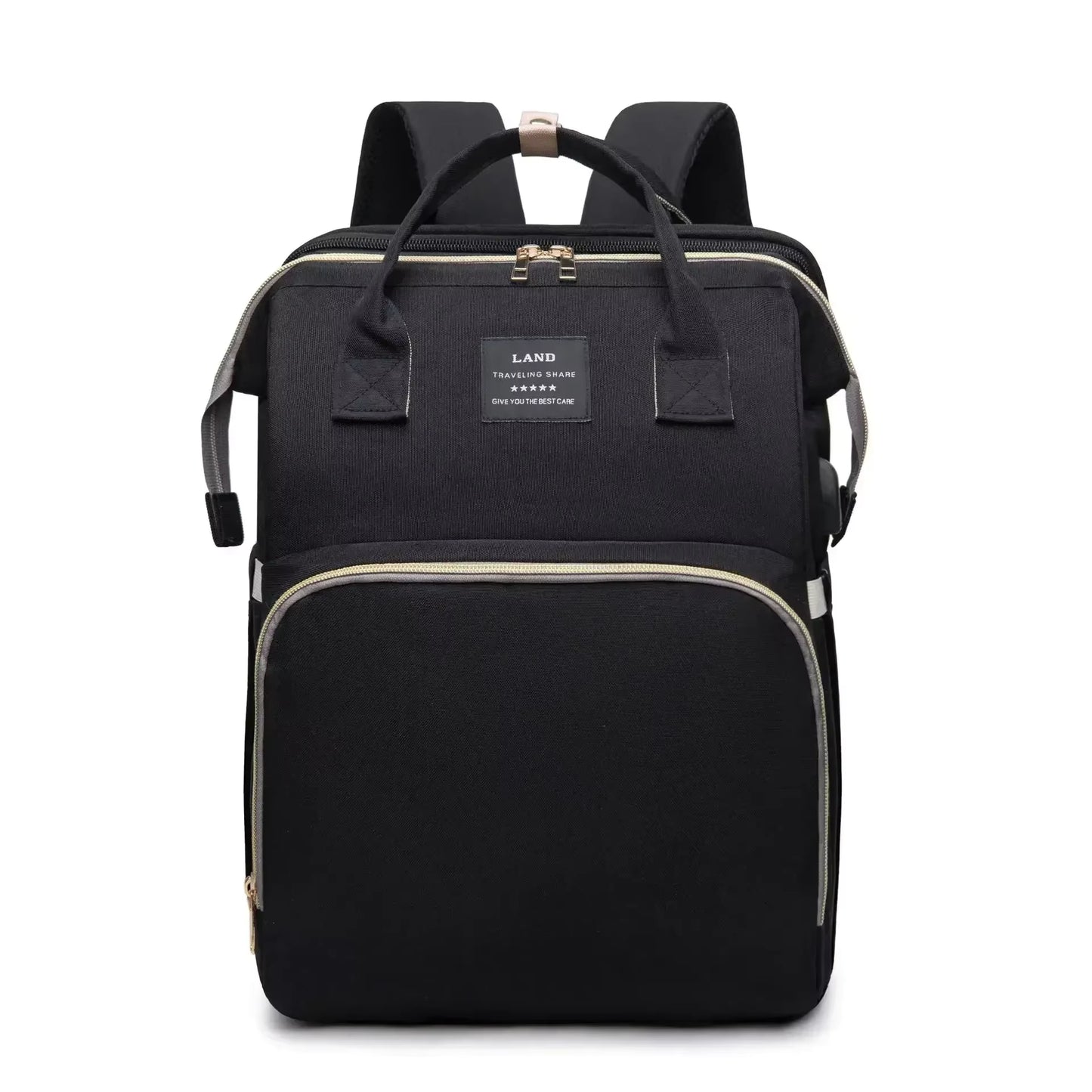 Mochila com Trocador Portátil e Mini Berço 3 em 1