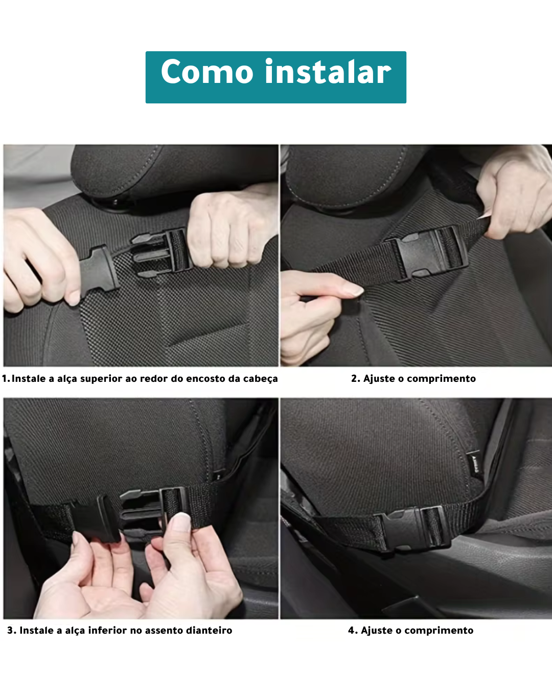 Organizador de Banco Traseiro Para Carro