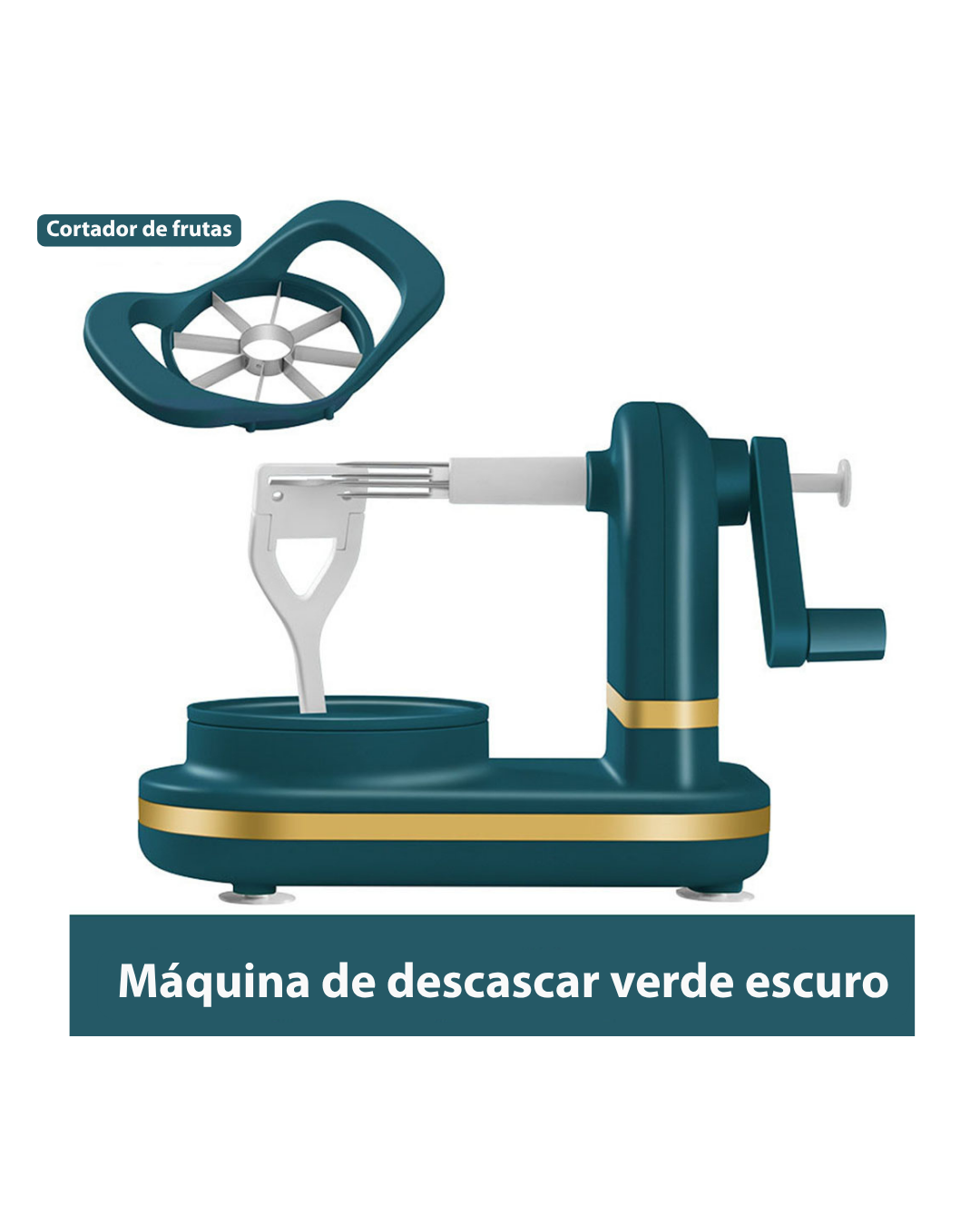 Descascador de Maçã 3 em 1
