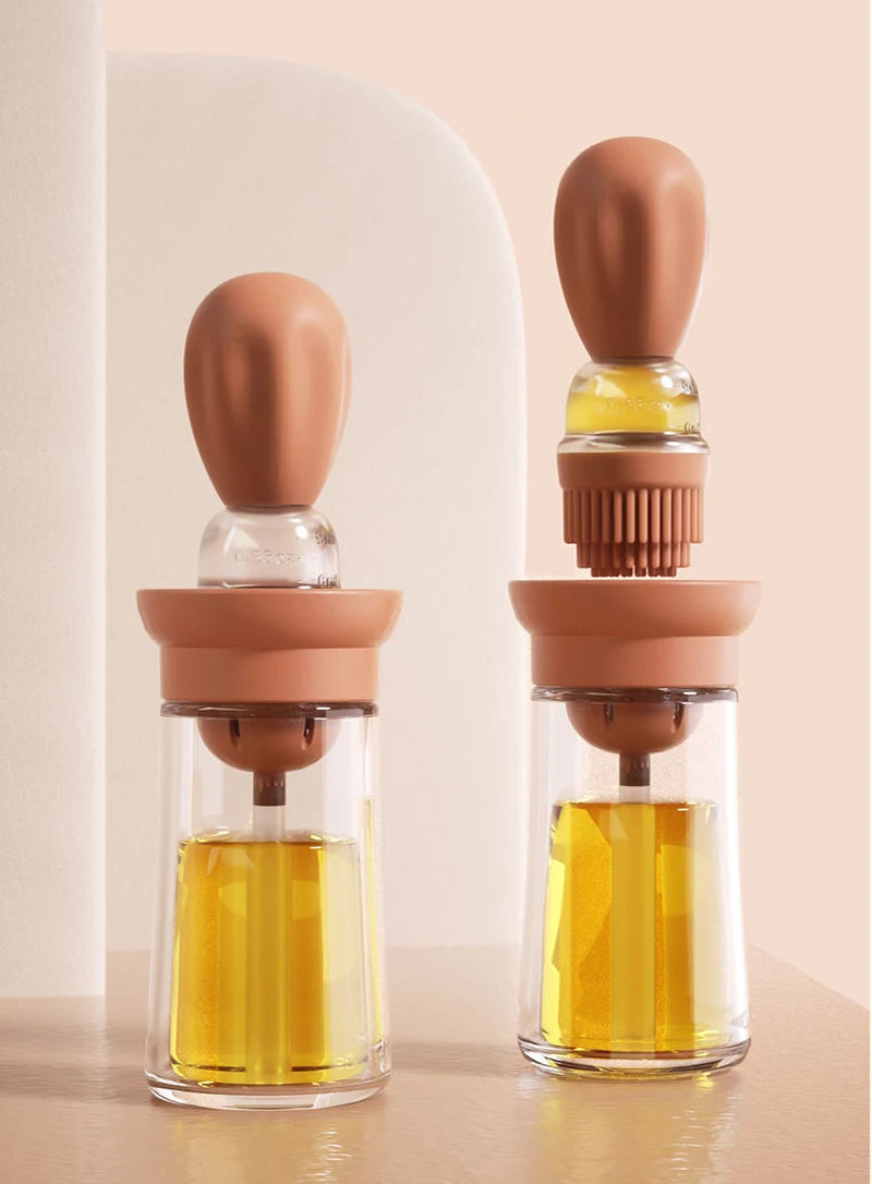 Dispenser 2 em 1 com Escova de Silicone