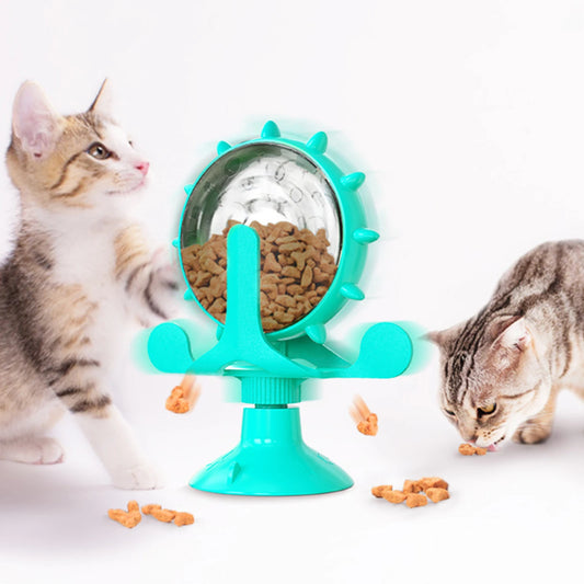 Brinquedo Interativo com Dispensador de Petiscos para Gatos e Cães Pequenos