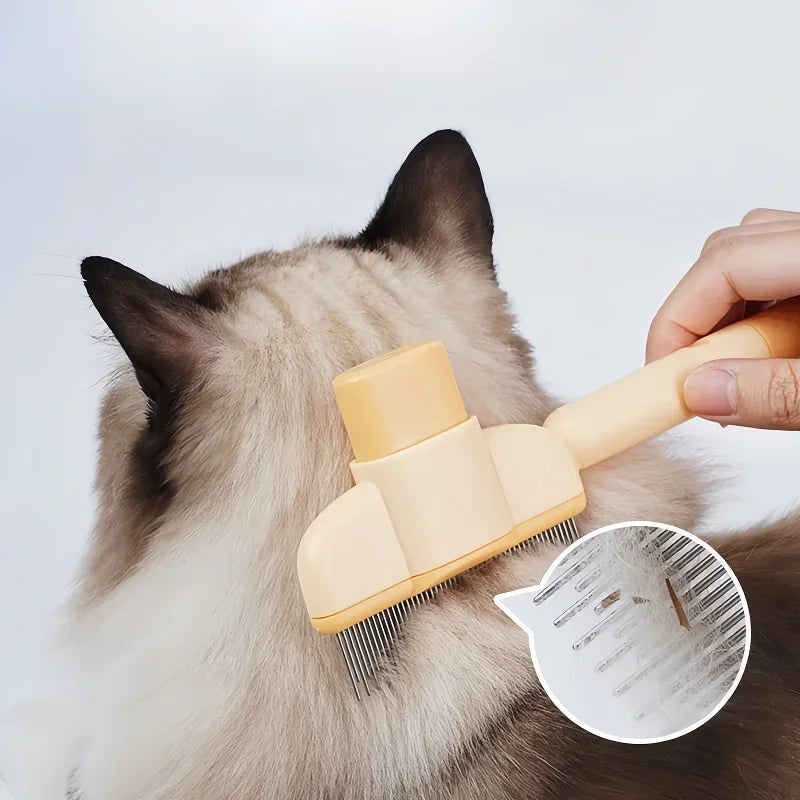 Escova Removedora de Pelos para Cães e Gatos
