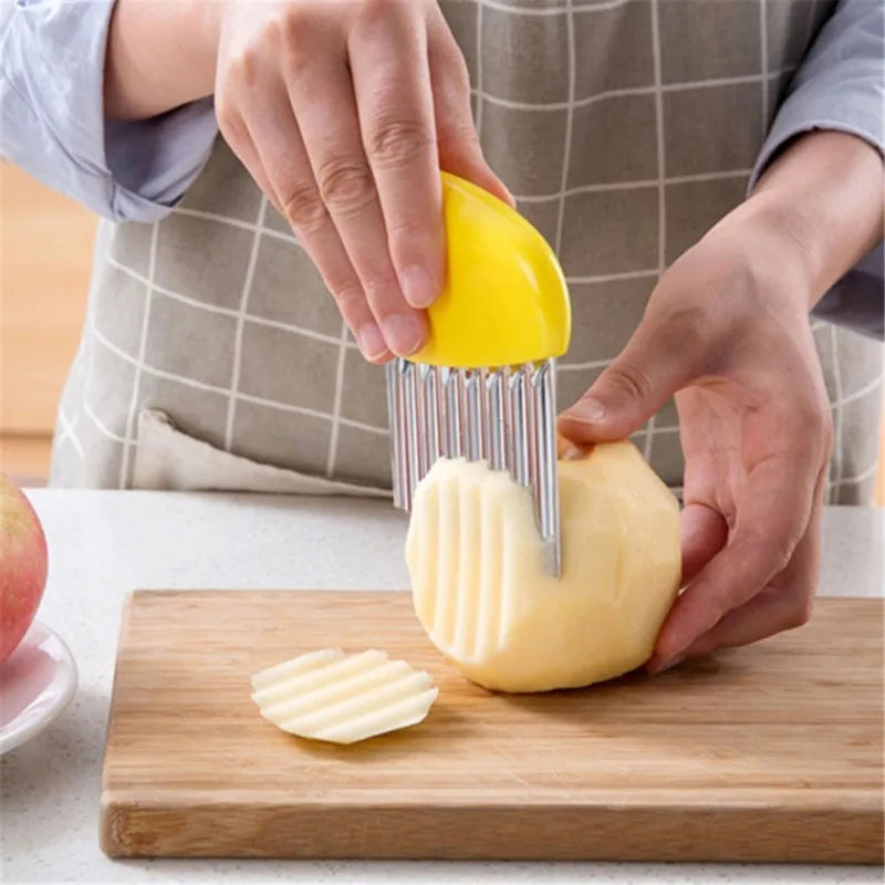 Cortador de Batata Ondulado