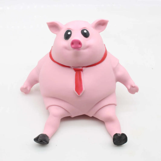 Porquinho anti‑estresse